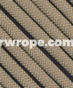 E. L. Wood Braiding Co. 650 Paracord Flat Coreless - Tan #10
