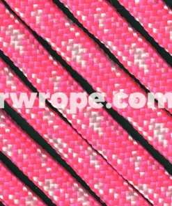E. L. Wood Braiding Co. Paracord 550 - Neon Pink Camo #102