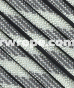 E. L. Wood Braiding Co. Paracord 550 - Grey Scale #118