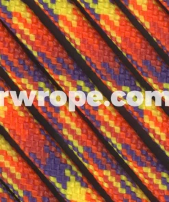 E. L. Wood Braiding Co. Paracord 550 - Phoenix Sunrise #121