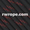 E. L. Wood Braiding Co. Paracord 550 -Thin Red Line #140