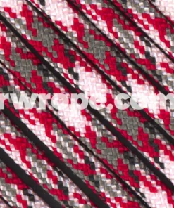 E. L. Wood Braiding Co. 95 Paracord Type 1 - Red Camo #159