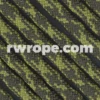 E. L. Wood Braiding Co. Paracord 425 Tactical - Olive Drab & Moss Camo #169