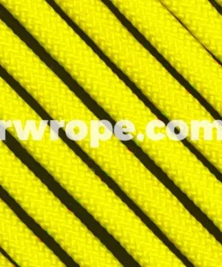E. L. Wood Braiding Co. 650 Paracord Flat Coreless - Neon Yellow #17