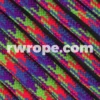 E. L. Wood Braiding Co. Paracord 425 Tactical - Mardi Gras #178