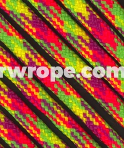 E. L. Wood Braiding Co. Paracord 550 - Star Burst #180