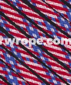 E. L. Wood Braiding Co. Paracord 550 - Stars N Stripes #187