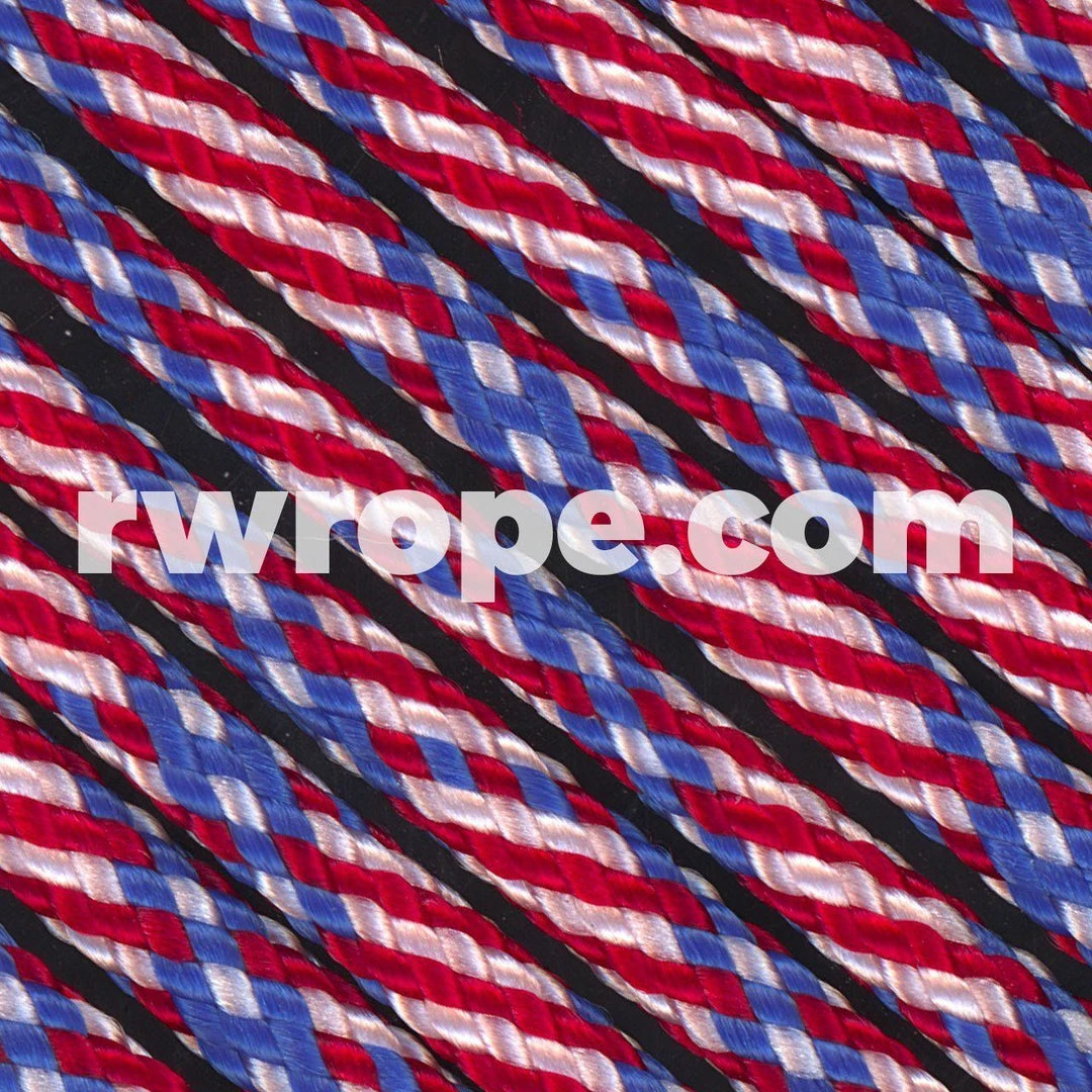 E. L. Wood Braiding Co. Paracord 550 - Stars N Stripes #187 1 E. L. Wood Braiding Co. Paracord 550 - Stars N Stripes #187