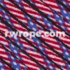 E. L. Wood Braiding Co. 95 Paracord Type 1 - Stars N Stripes #187