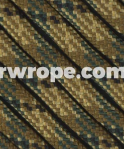 E. L. Wood Braiding Co. Paracord 425 Tactical - Tri Camo #197