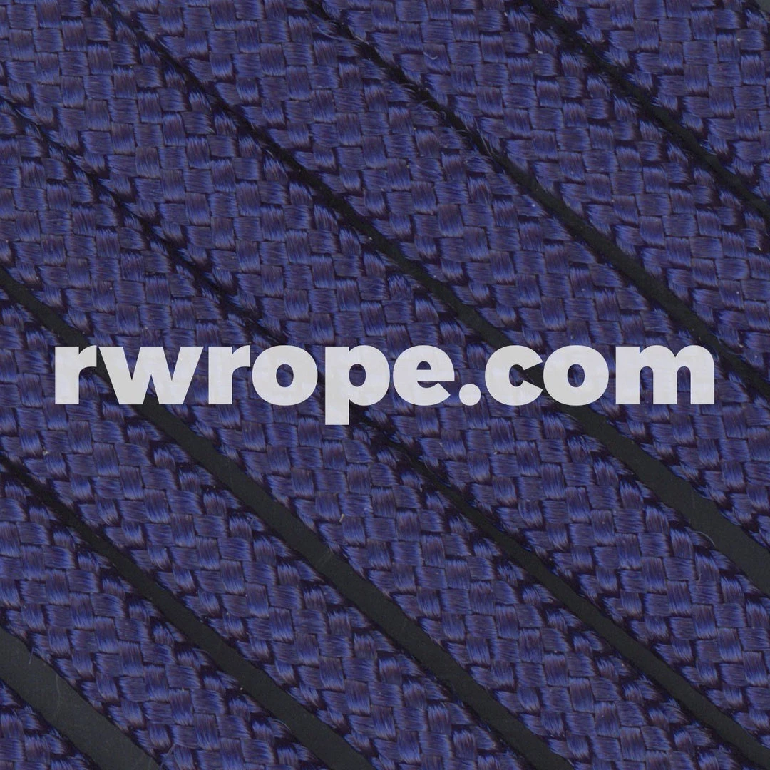 E. L. Wood Braiding Co. 650 Paracord Flat Coreless - Midnight Blue/Navy #20 1 E. L. Wood Braiding Co. 650 Paracord Flat Coreless - Midnight Blue/Navy #20