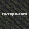 E. L. Wood Braiding Co. Paracord 550 - Olive Drab And Black Camo #221