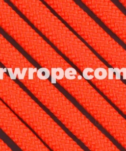 E. L. Wood Braiding Co. Paracord 425 Tactical - Neon Orange #24