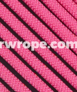 E. L. Wood Braiding Co. 650 Paracord Flat Coreless - Rose Pink #25