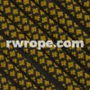 E. L. Wood Braiding Co. Paracord 550 - Goldenrod Diamonds #280