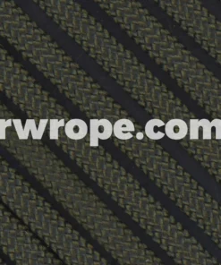 E. L. Wood Braiding Co. Paracord 1000 - Type IV Flat Coreless - Olive Drab #3