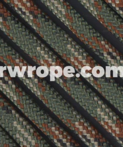 E. L. Wood Braiding Co. Paracord 550 - Mountain Camo #303