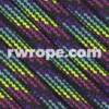 E. L. Wood Braiding Co. Paracord 550 - Neon Stripes #313