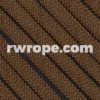 E. L. Wood Braiding Co. 650 Paracord Flat Coreless - Walnut #32