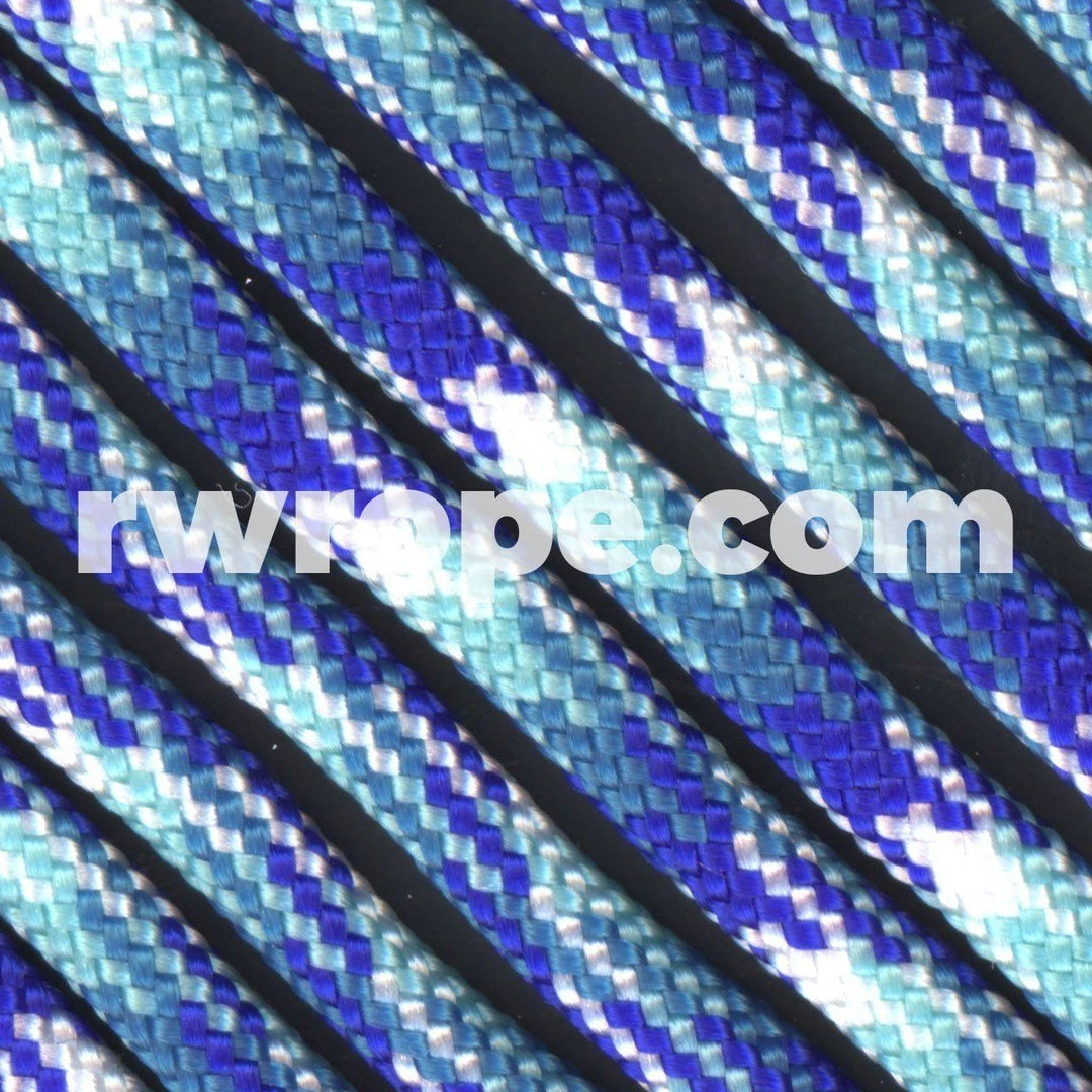 E. L. Wood Braiding Co. Paracord 550 - Ice Wave #358 1 E. L. Wood Braiding Co. Paracord 550 - Ice Wave #358