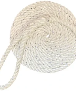 R&W Rope 5/8" Nylon 3 Strand Dock Line With Splice