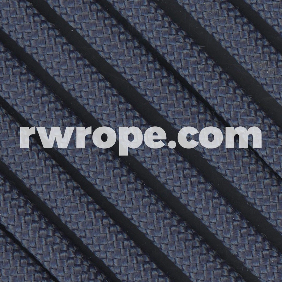 E. L. Wood Braiding Co. 650 Paracord Flat Coreless - Federal Standard Navy Blue #40 1 E. L. Wood Braiding Co. 650 Paracord Flat Coreless - Federal Standard Navy Blue #40