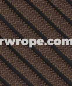 E. L. Wood Braiding Co. Paracord 550 - Dark Brown #42