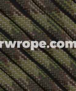 E. L. Wood Braiding Co. Paracord 550 - Multi Camo #53