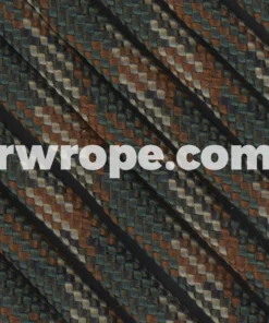 E. L. Wood Braiding Co. 95 Paracord Type 1 - Woodland #55