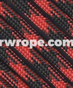 E. L. Wood Braiding Co. 95 Paracord Type 1 - Black Widow #66