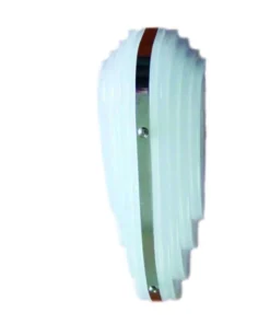 Davey & Company LTD Art Deco Interior Light - Silver Trim