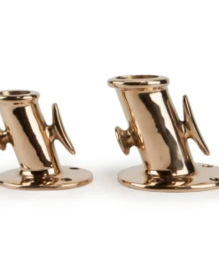 Davey & Company LTD Flagstaff Flag Socket - Bronze, Raked With Cleat And Button