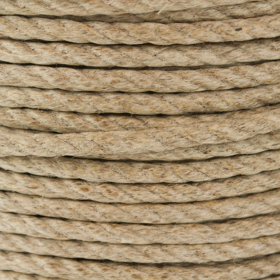 Langman Ropes Polished Hemp Rope - Natural Hemp Twine 4 Langman Ropes Polished Hemp Rope - Natural Hemp Twine