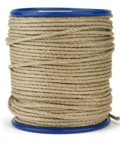 Langman Ropes Polished Hemp Rope - Natural Hemp Twine 6 Langman Ropes Polished Hemp Rope - Natural Hemp Twine