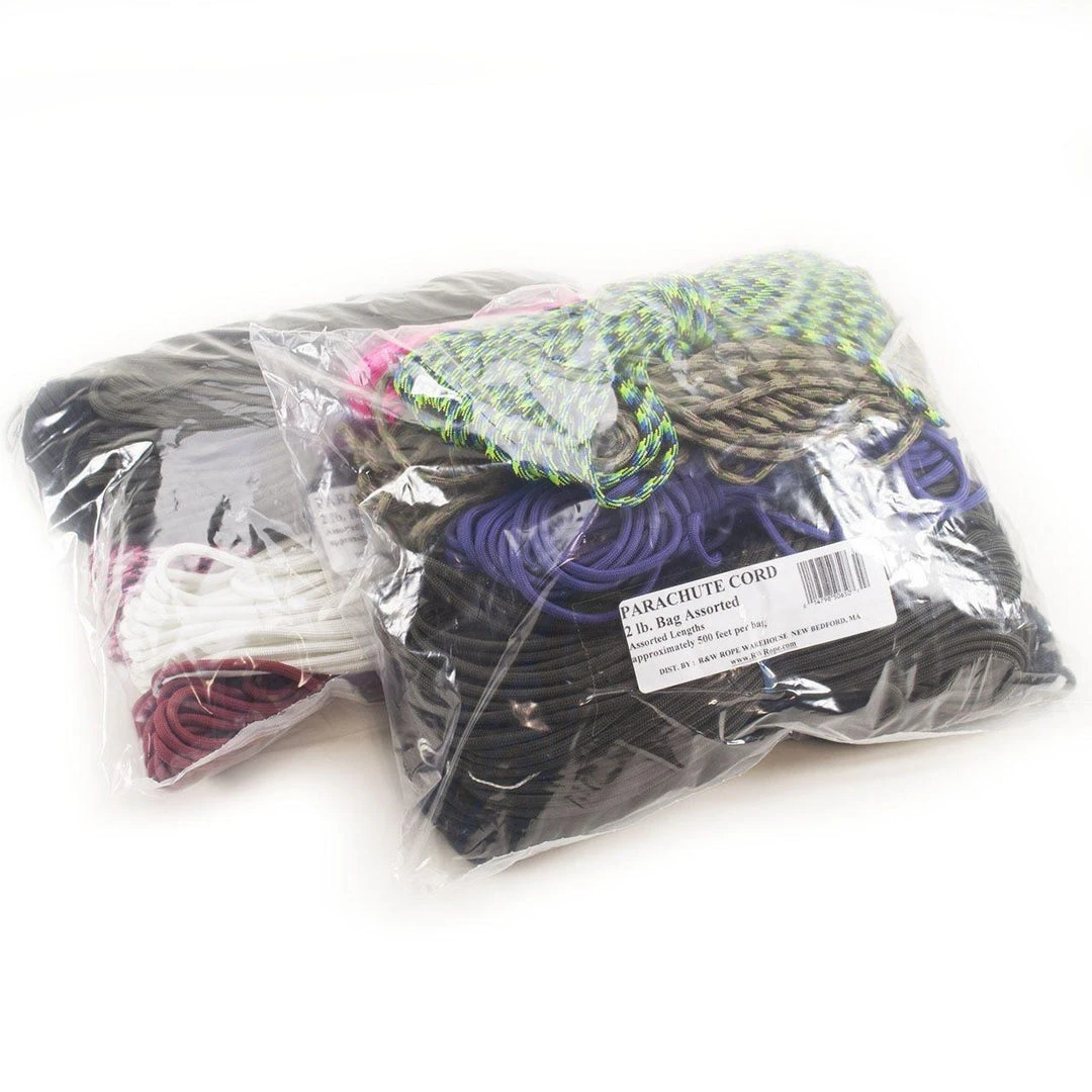 R&W Rope 550 Paracord 2 Lb. Bulk Bag 6 R&W Rope 550 Paracord 2 Lb. Bulk Bag