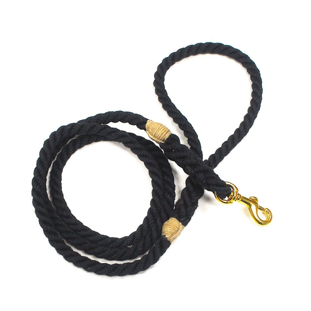 R&W Rope Langman Ropes POSH Dog Leash 6' X 3/8" 2 R&W Rope Langman Ropes POSH Dog Leash 6' X 3/8"