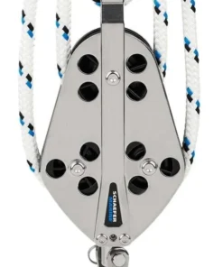 Schaefer Stainless Steel Fiddle Block W/ Becket 705-55