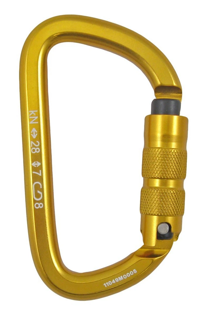 Sterling Rope Sterling Hawk Autolock Asymmetrical D Carabiner 2 Sterling Rope Sterling Hawk Autolock Asymmetrical D Carabiner