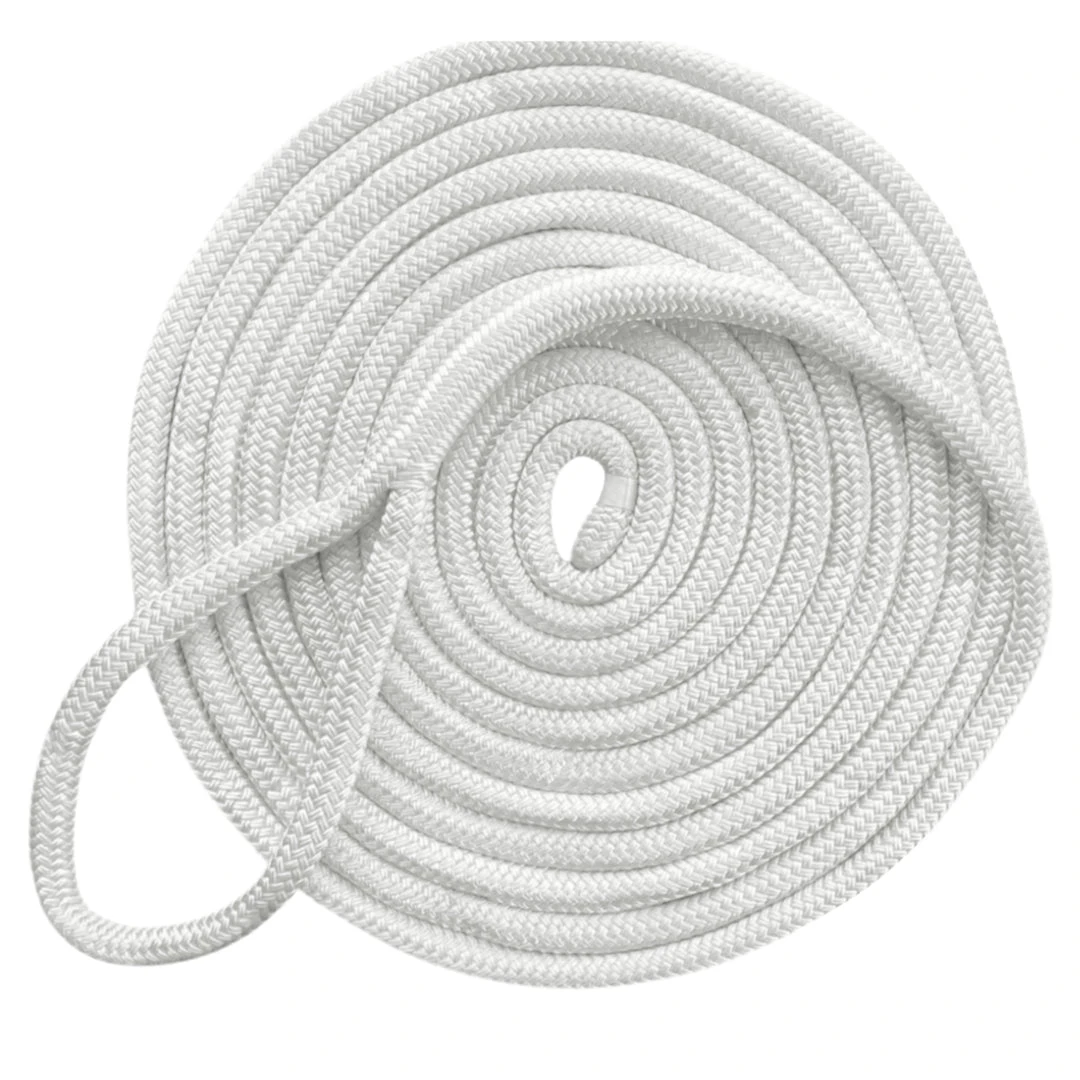 R&W Rope Anchor & Dock Line Premium - 3/8" Nylon Double Braid - Dock Lines 10 R&W Rope Anchor & Dock Line Premium - 3/8" Nylon Double Braid - Dock Lines
